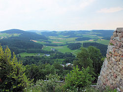 Der Ausblick ins umgebende Mhlviertel hingegen, ...