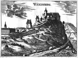 So soll es hier ubrigens frher ausgesehen haben: Kupferstich von Georg Matthus Vischer von Erlach, um 1674